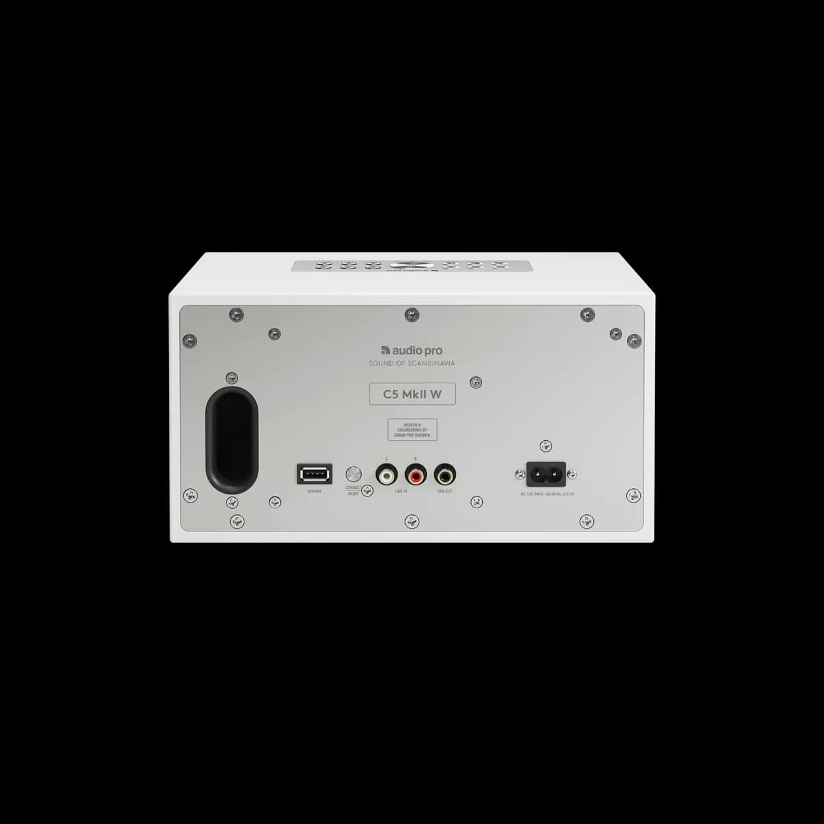 Audio Pro C5 MkII W White [130x250x150 mm, 2,4 kg, 2x8 + 25 W]