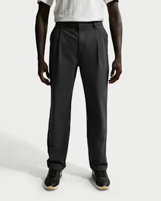 Nike Par Men's Dri-FIT Golf Pants Anthracite/Black/Anthracite [Anthracite/Black/Anthracite, Belt loops, 4-way stretch knit fabric]