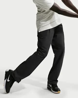 Nike Par Men's Dri-FIT Golf Pants Anthracite/Black/Anthracite [Anthracite/Black/Anthracite, Belt loops, 4-way stretch knit fabric]