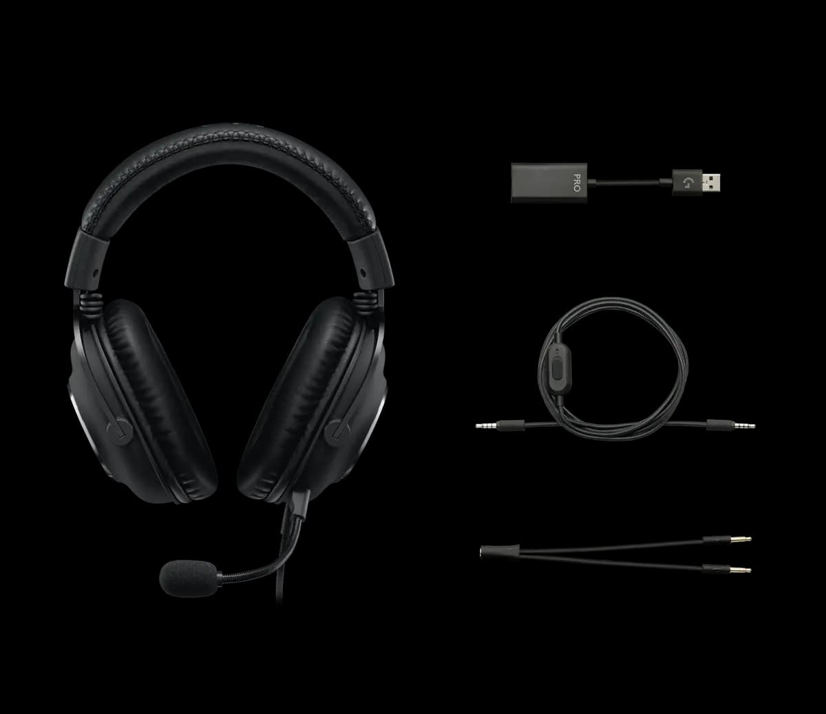 Logitech PRO X SE - Black [7.68 in (195 mm), 3.7 in (94 mm), 5.43 in (138 mm)]
