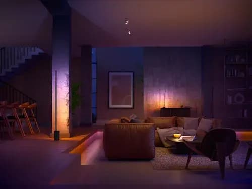 Philips Hue Signe gradient floor lamp [046677803513, Black, Aluminium]