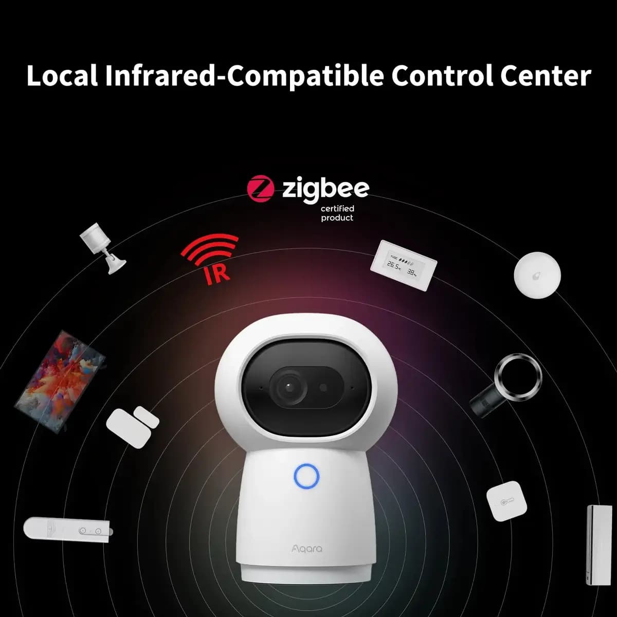Aqara Camera Hub G3 [2304×1296p, 4.86×3.35×2.67 in, IP65]