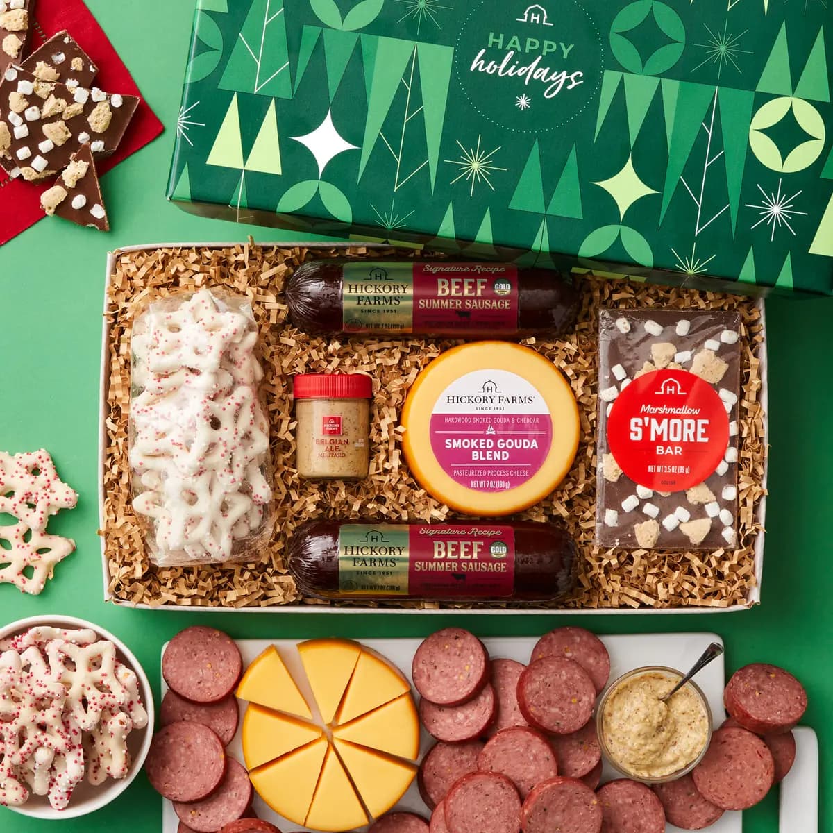Happy Holiday Flavors Gift Box [(2) 7 oz, 7 oz, 1.25 oz]