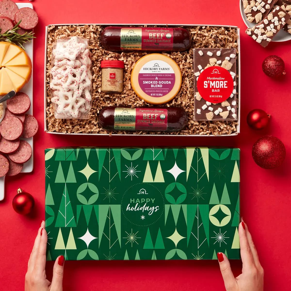 Happy Holiday Flavors Gift Box [(2) 7 oz, 7 oz, 1.25 oz]