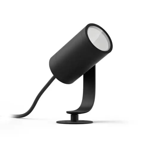 Philips Hue Lily Outdoor Spot light Extension Standard [Overall height 7-5/8 inch, Cable length 500, Color temperature 2000-6500 K]