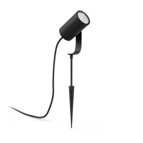 Philips Hue Lily Outdoor Spot light Extension Standard [Overall height 7-5/8 inch, Cable length 500, Color temperature 2000-6500 K]