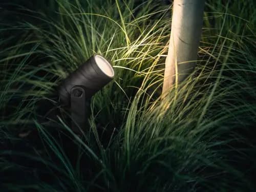 Philips Hue Lily Outdoor Spot light Extension Standard [Overall height 7-5/8 inch, Cable length 500, Color temperature 2000-6500 K]