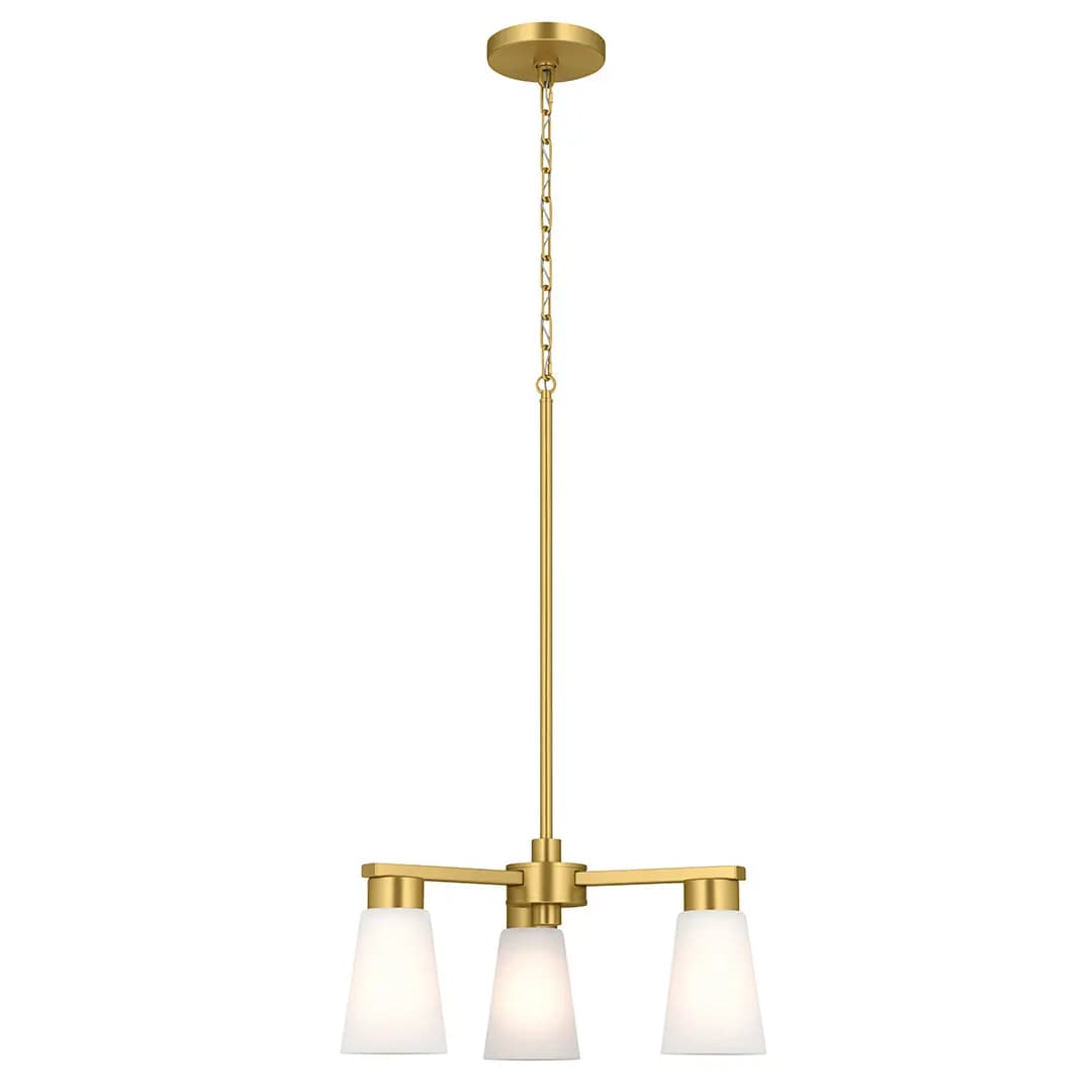 Kichler Stamos Vanity Light Black [Attribute 3-Light, Attribute Clear Glass, Attribute Cone Shade]