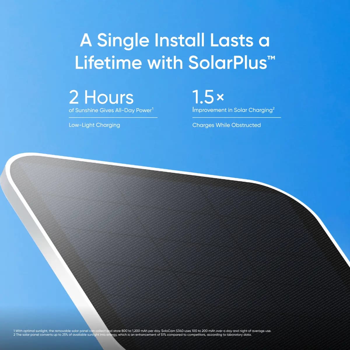 eufy SoloCam S340 [Dual-Cam, 12m(40ft), Hybrid 8×]