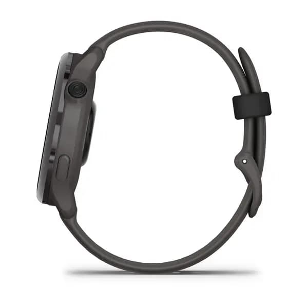Garmin vívoactive 6 Slate with Pebble Gray Band [AMOLED (optional always-on mode), Swim, 5 ATM, 1.2" (30.4 mm) diameter]
