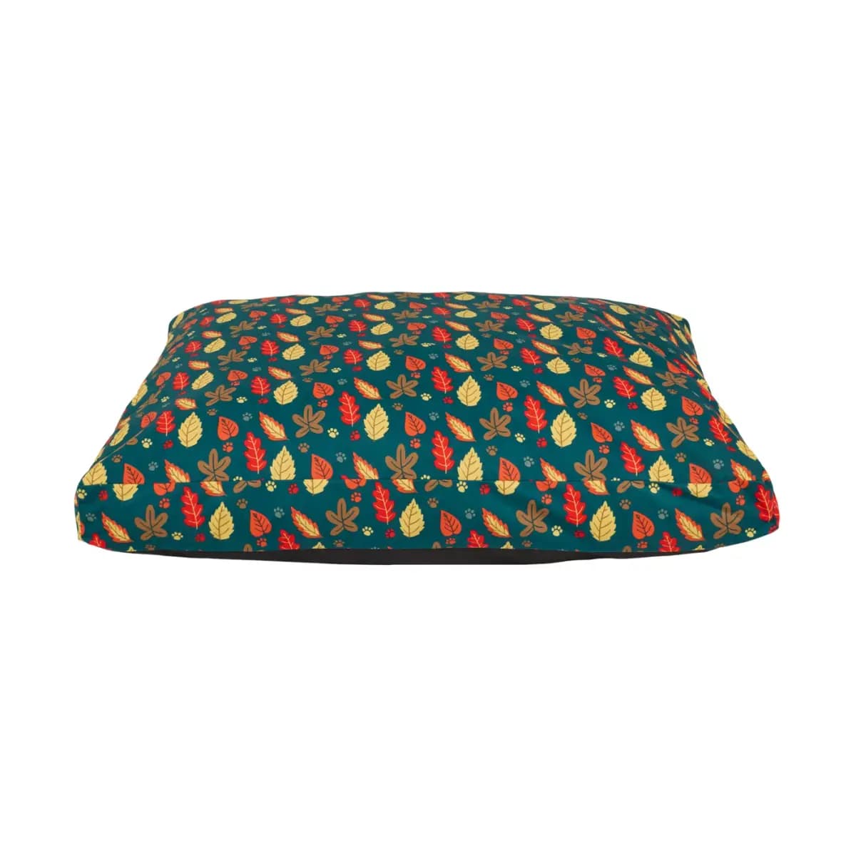 Thrills & Chills® Halloween Leaves Pillow Dog Bed, ONESIZE 36 IN L X 28 IN W [Brand Thrills & Chills®, Includes 1 Pillow Bed, Intended Pet(s) Dpgs, Material(s) Polyfill, Velboa, No