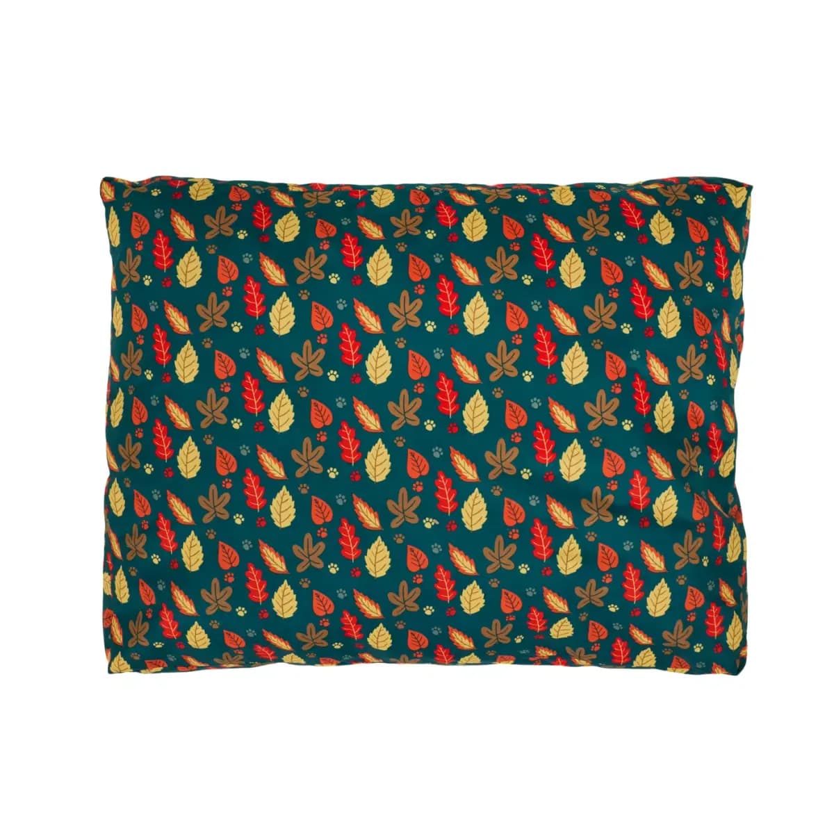 Thrills & Chills® Halloween Leaves Pillow Dog Bed, ONESIZE 36 IN L X 28 IN W [Brand Thrills & Chills®, Includes 1 Pillow Bed, Intended Pet(s) Dpgs, Material(s) Polyfill, Velboa, No