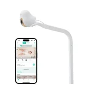 CuboAi Smart Baby Movement Monitor with Floor Stand [Dimensions (Overall) 51.18 Inches (H) x 11.41 Inches (W) x 14, Weight 6.61 Pounds, Features Night Vision, white noise, 2-Way Ta