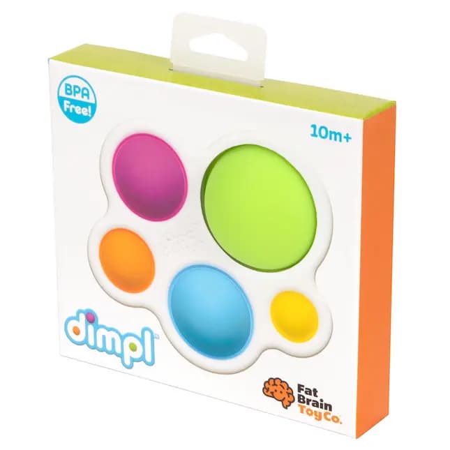 Fat Brain Toy Co. Dimpl [5.5 x 5 x 1 inches, 10 months, China]