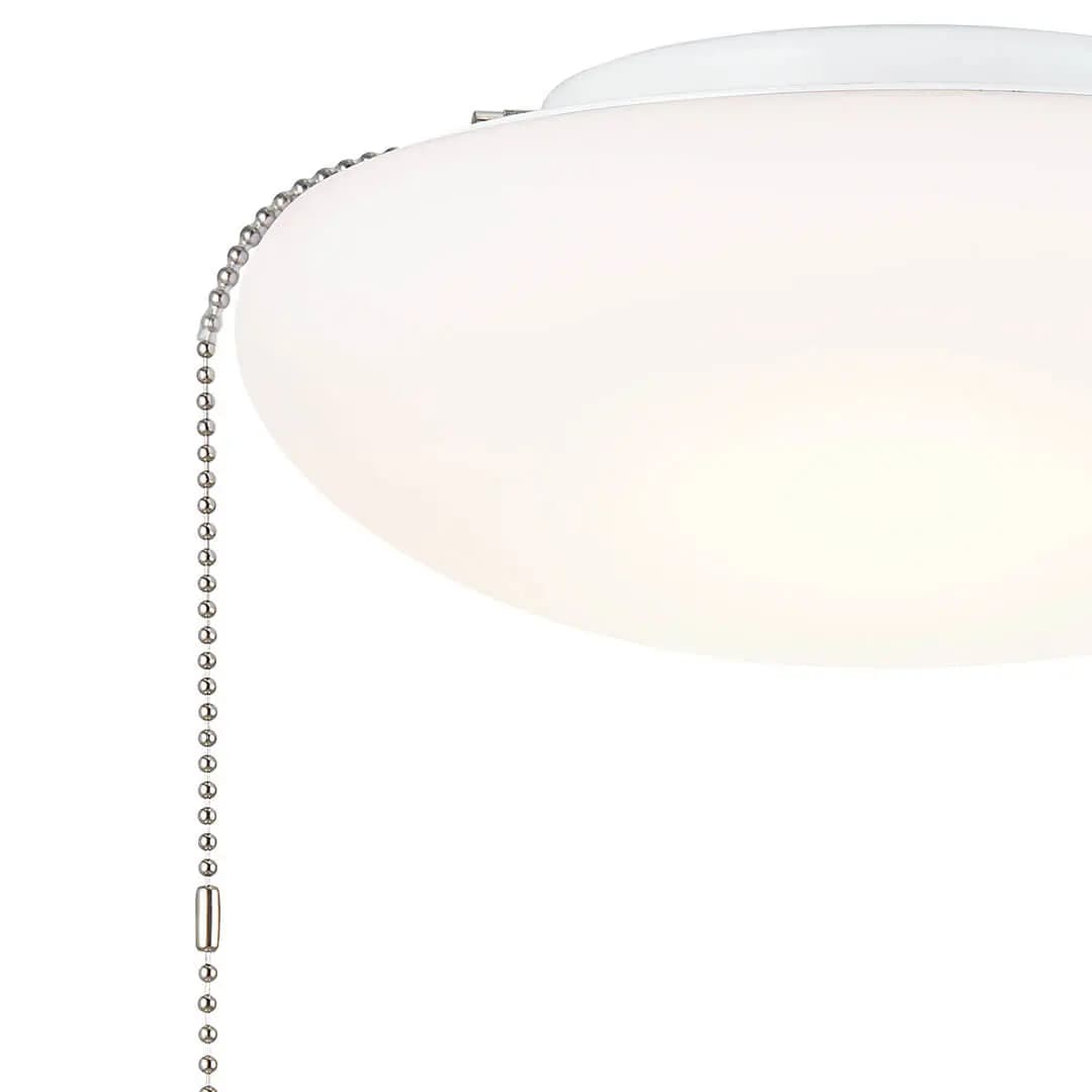 Kichler Fan Light Kit White (380941) [Attribute Selectable CCT, Attribute 2 Built-In Options, Attribute 3000K, 5000K]