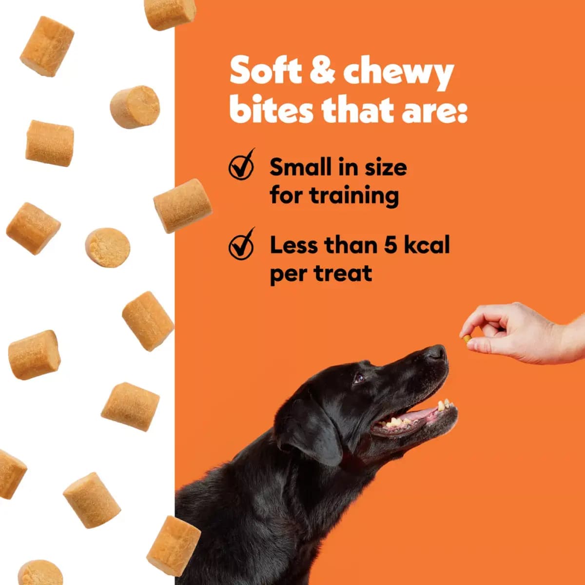 Wiggles & Wags Training Bites Bacon Dog Treats [Brand Wiggles & Wags, Food Type Dog Treat, Flavor Bacon, Weight 1 lb (453 g)]