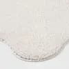20"x30" Scallop Bath Rug Cream - Threshold™ [30 Inches (L), 20 Inches (W), Novelty (shape), 1]