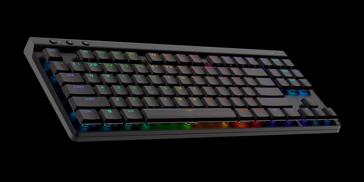Logitech G515 LIGHTSPEED TKL - Black - English US (QWERTY) [0.87 in (22 mm), 5.91 in (150 mm), 14.49 in (368 mm)]