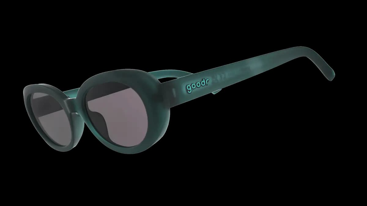 goodr Catching Shade From Dryads Dark Green [UV400, non-reflective lenses, Beat G]