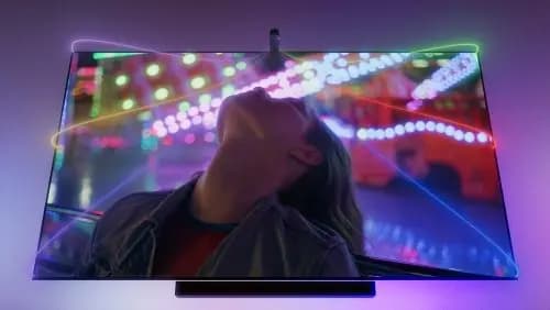 Philips Hue Screen Sync - Screen Mirroring with Camera [Cable length 2,000, Product height range 1-13/16 inch to 2-11/16 inch, Overall height 2-11/16 inch]