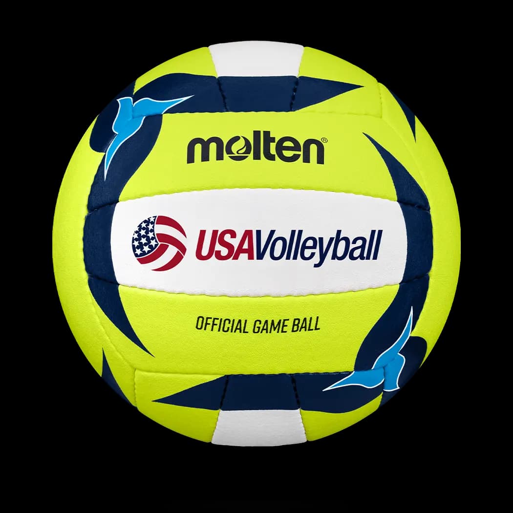Molten USAV BV5005-3US Beach Volleyball [8.50 (in), 5.00 (in), 8.50 (in)]