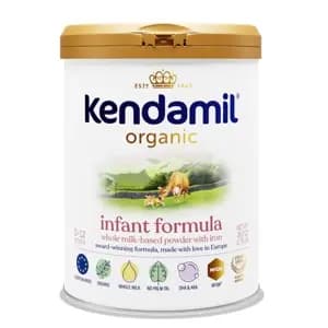 Kendamil Organic Infant Formula Powder - 28.2oz [Features Added Prebiotics, Does Not Contain Fish,, Baby Formula Focus Easy to Digest, Brain Development, Gas,, Base Ingredient Milk