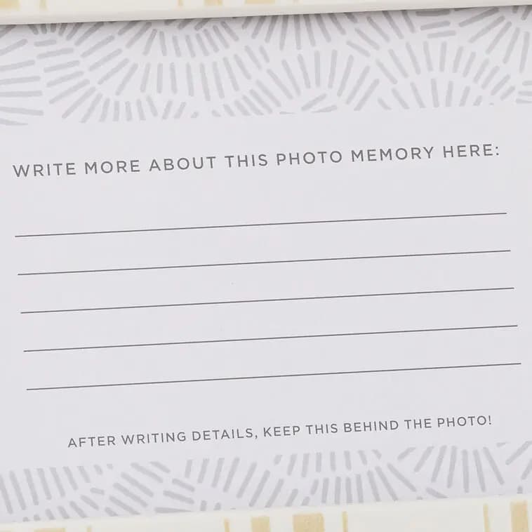 Retirement Quote on Plaid Picture Frame, 4x6 [Material Ceramic and glass., Count 1, Item number 1CAP1342]