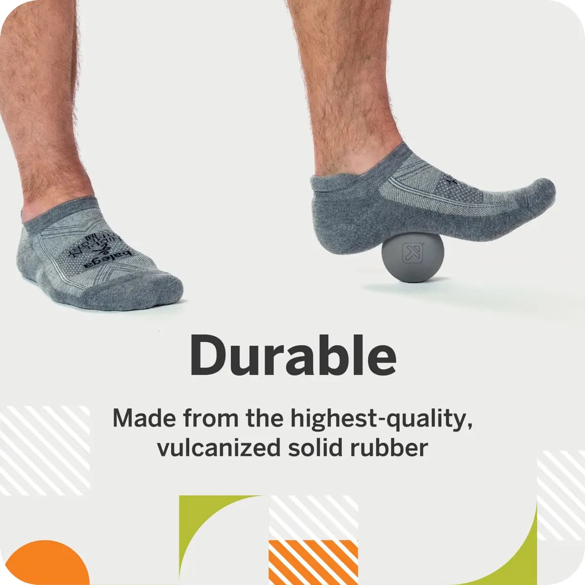 TriggerPoint Massage Lacrosse Ball 2-Pack [2.5 in diameter, 5.1 oz, 100% rubber]