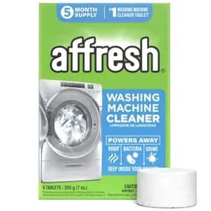 Affresh Washing Machine Cleaner - 5ct [Scent Scented, Health Facts Fluoride-Free, Features Odor Control, Product Form Solid]