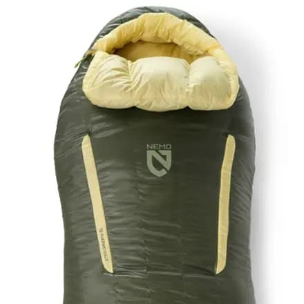 NEMO Disco 15 Endless Promise Down Sleeping Bag - Women's Boreal [Backpacking, 4 degrees (F) - ISO, 17 degrees (F) - ISO]