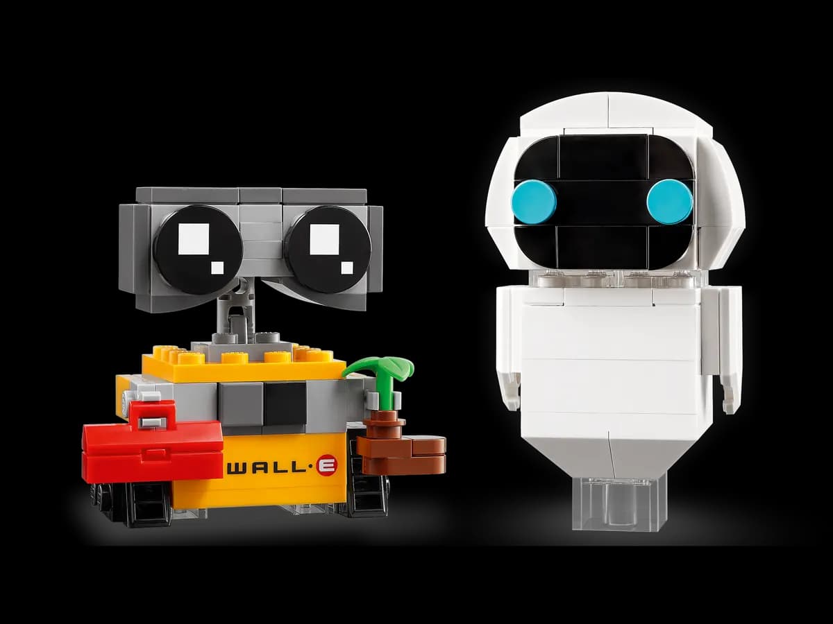 LEGO EVE & WALL•E 40619 [155 pieces, ages 10+, BrickHeadz]