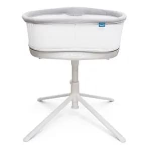 HALO Innovations HALO BassiNest Connected Swivel Sleeper 3.0 Smart Baby Bassinet - Gray [Dimensions (Overall) 26 Inches (H) x 34 Inches (W) x 34 Inche, Weight 30 Pounds, Holds up t