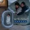 HALO Innovations HALO BassiNest Connected Swivel Sleeper 3.0 Smart Baby Bassinet - Gray [Dimensions (Overall) 26 Inches (H) x 34 Inches (W) x 34 Inche, Weight 30 Pounds, Holds up t