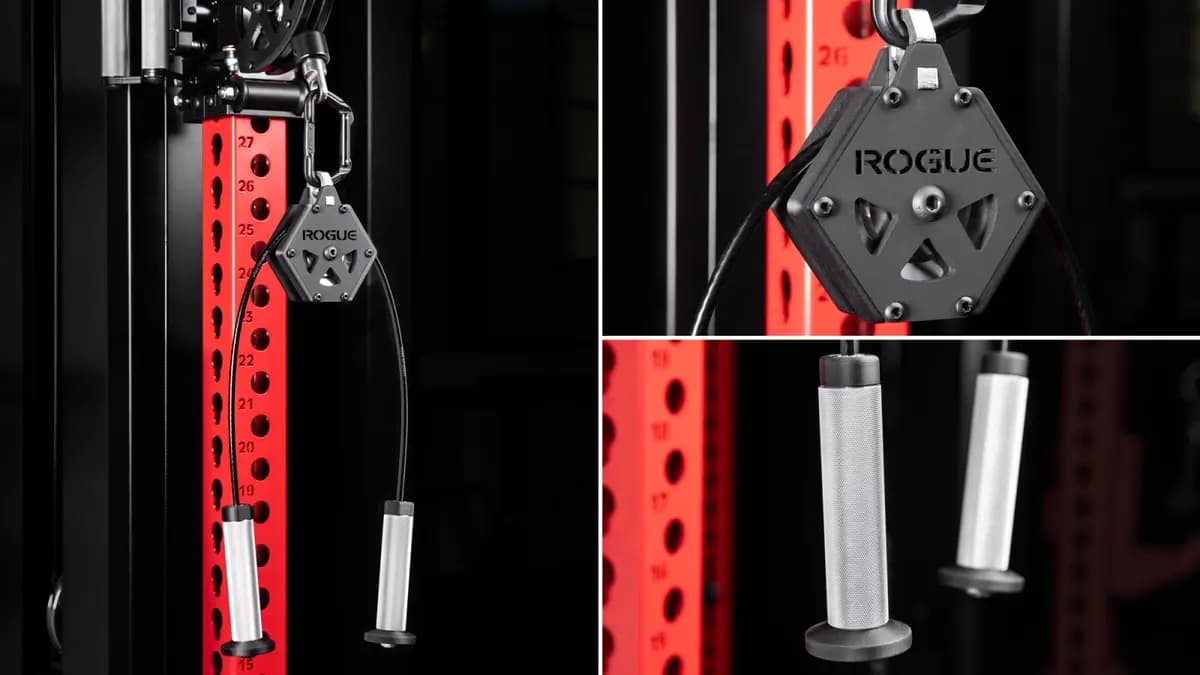 Rogue Fitness Rogue TR-2D Tricep Dual Cable Attachment [Yes, 3.25LB, 5"]