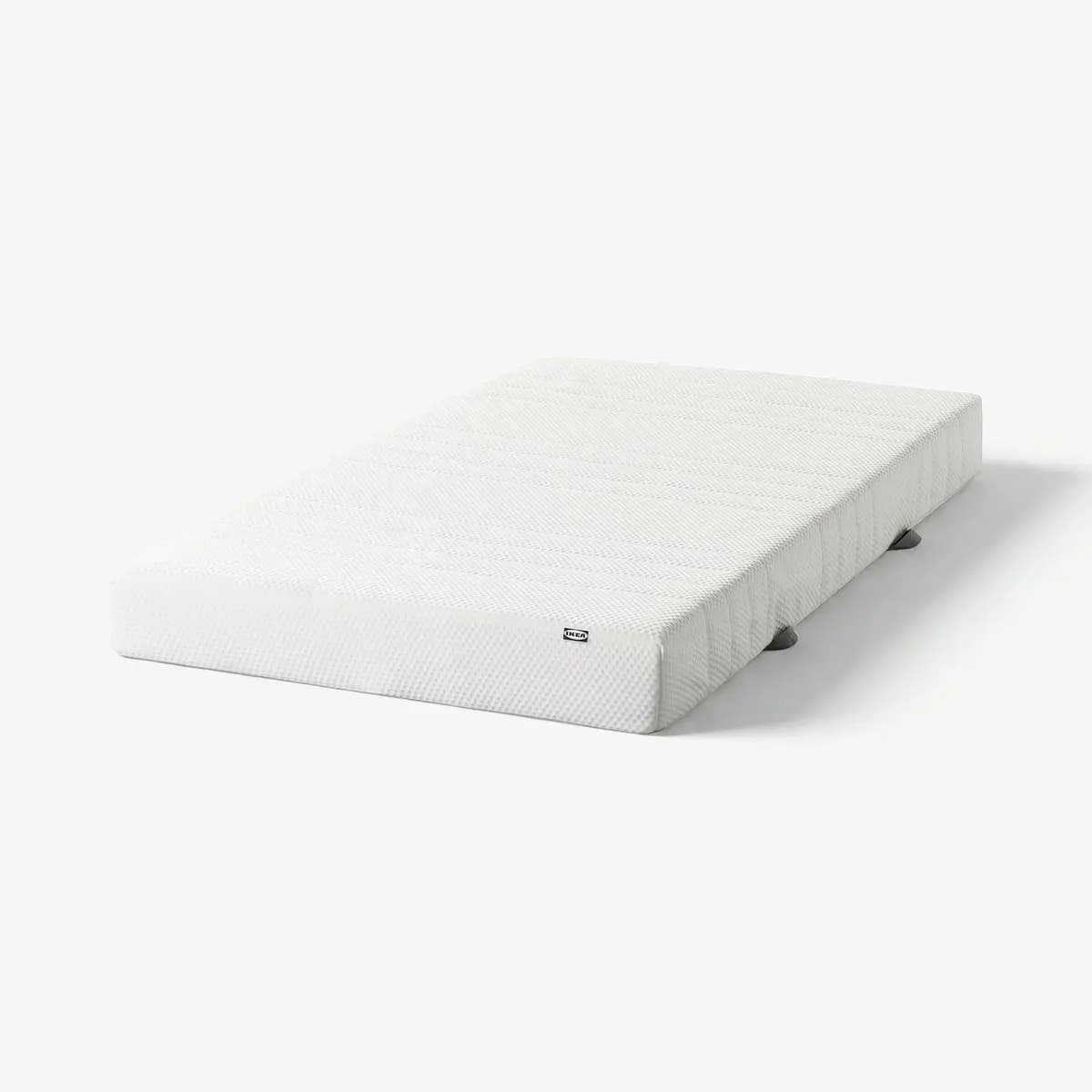IKEA ÅSBYGDA Foam mattress, firm/white [Width 38 1/4 ", Length 74 3/8 ", Thickness 6 1/4 "]