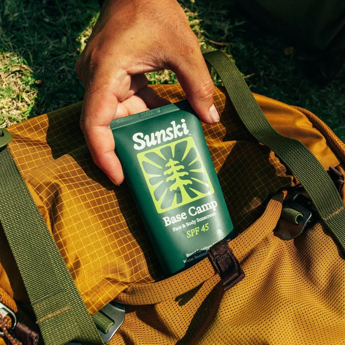 Sunski Base Camp SPF 45 Sunscreen 5 Fl oz / 150 mL [Broad Spectrum SPF 45 protection, Face + Body coverage, Lightweight, comfortable feel]