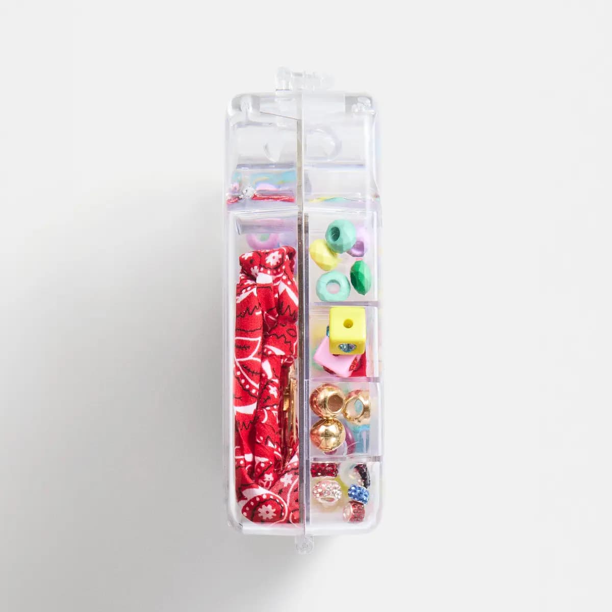 BaubleBar The Ultimate Bead Kit - Bright Bag Charm Kit [Choose from a mix of 256 beads — from alph, Includes 4 complete sets of alphabet beads, Browse from 6 novelty bag charm base