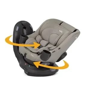 Joie Chili Spin SI Rotating 2-in-1 Convertible Car Seat - Dove [Dimensions (Overall) 19.69 Inches (H) x 21 Inches (W) x 19.69, Weight 28.7 Pounds, Suggested Age 1 Month and Up, Fea