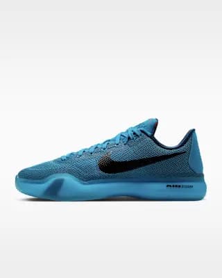 Kobe 10 Protro "Blue Lagoon" Basketball Shoes Blue Lagoon/Black [Blue Lagoon/Black, Rubber outsole, Low-cut collar]