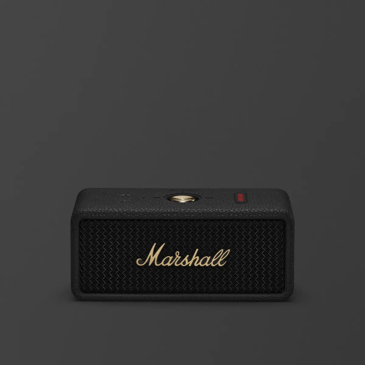 Marshall Emberton III Black and Brass [65-20,000 Hz, 1.5 lb, IP67]