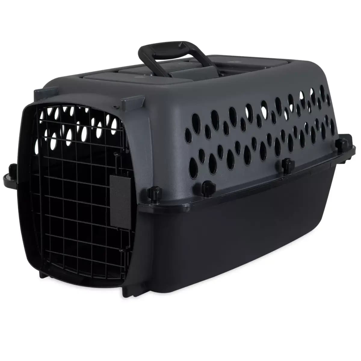 Whisker City® Portable Cat Plastic Carrier Pet Kennel, 19" For Cats and Small Pets up to 15 lbs [Description and Overview Ensure your feline friend travels in com, Product Brand & 