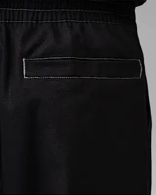 Jordan Brooklyn Men's Chino Pants Black/University Red [Body: 100% cotton. Pockets/Waist lining: 100% polyester., Machine wash, XS-3XL]