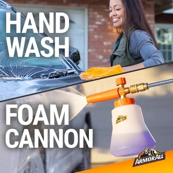 Armor All pH Neutral Car Wash Soap, Foaming Exterior Car Cleaner for Paint Finishes, Citrus Scent, Automotive Wash, 128 oz., E304379500 [Automotive Part Type: Car Wash Soap, Genera