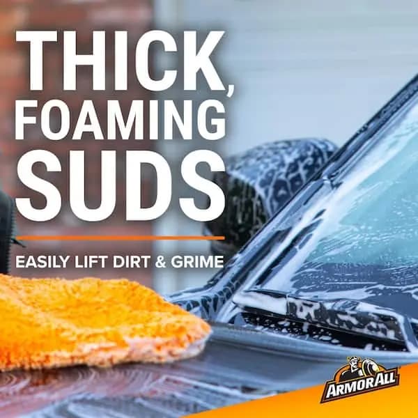 Armor All pH Neutral Car Wash Soap, Foaming Exterior Car Cleaner for Paint Finishes, Citrus Scent, Automotive Wash, 128 oz., E304379500 [Automotive Part Type: Car Wash Soap, Genera