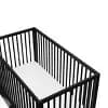 Graco Teddi 5-in-1 Convertible Crib with Drawer Black [Dimensions (Overall) 33.46 inches (H) x 53.66 inches (W) x 29, Weight 48.5 pounds, Holds up to 50 pounds, Material Wood (Fram
