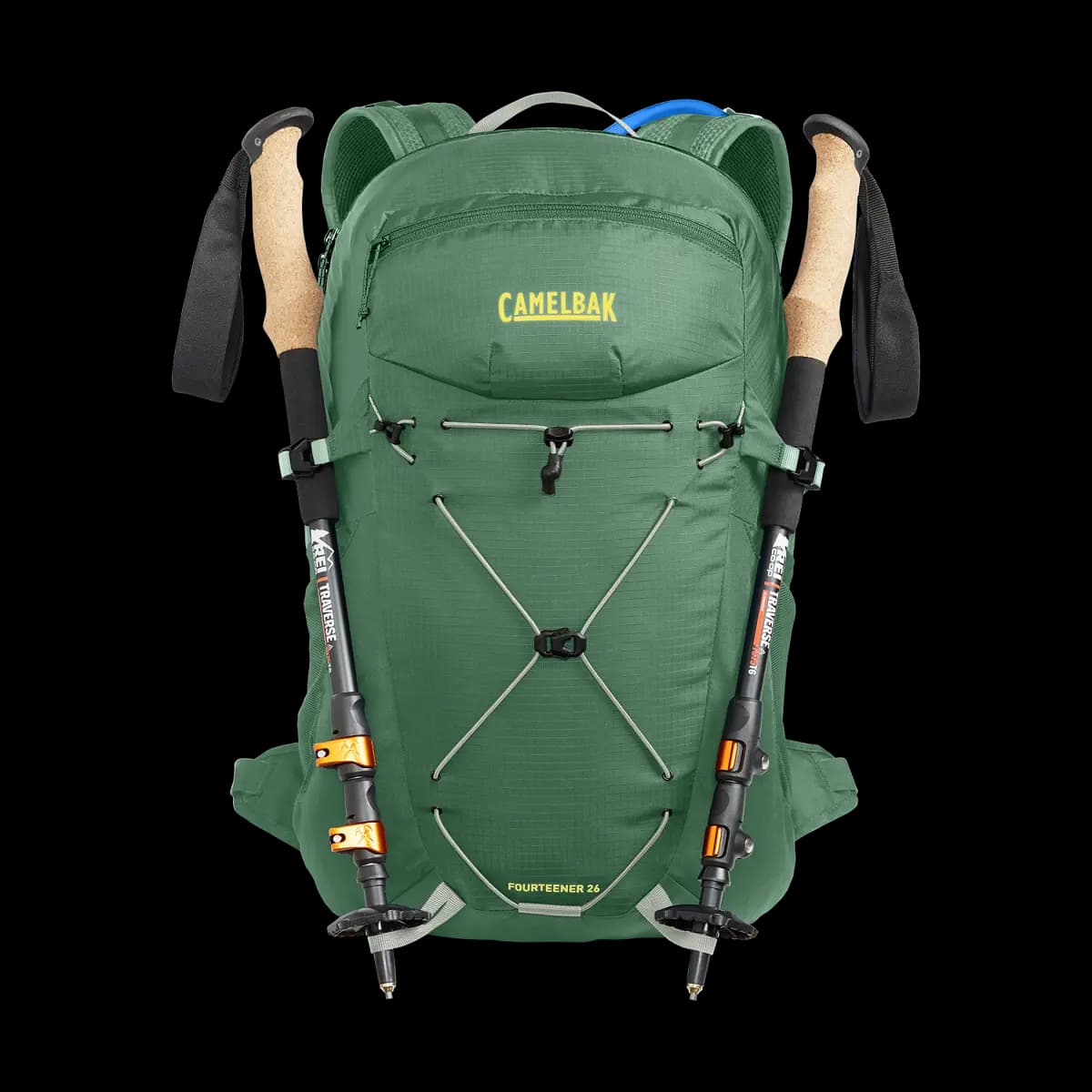 CamelBak FourteenerÃ¢â€žÂ¢ 26 Hydration Hiking Pack with CruxÃ‚Â® 3L Reservoir [Air Support Max Back Panel, Hip Belt, Adjustable Sternum Strap]