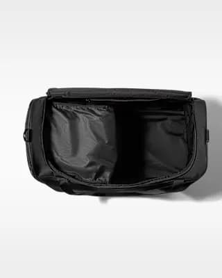Nike Brasilia Training Duffel Bag (Large, 95L) Black/Black/White [100% polyester, Spot clean, ONE SIZE]