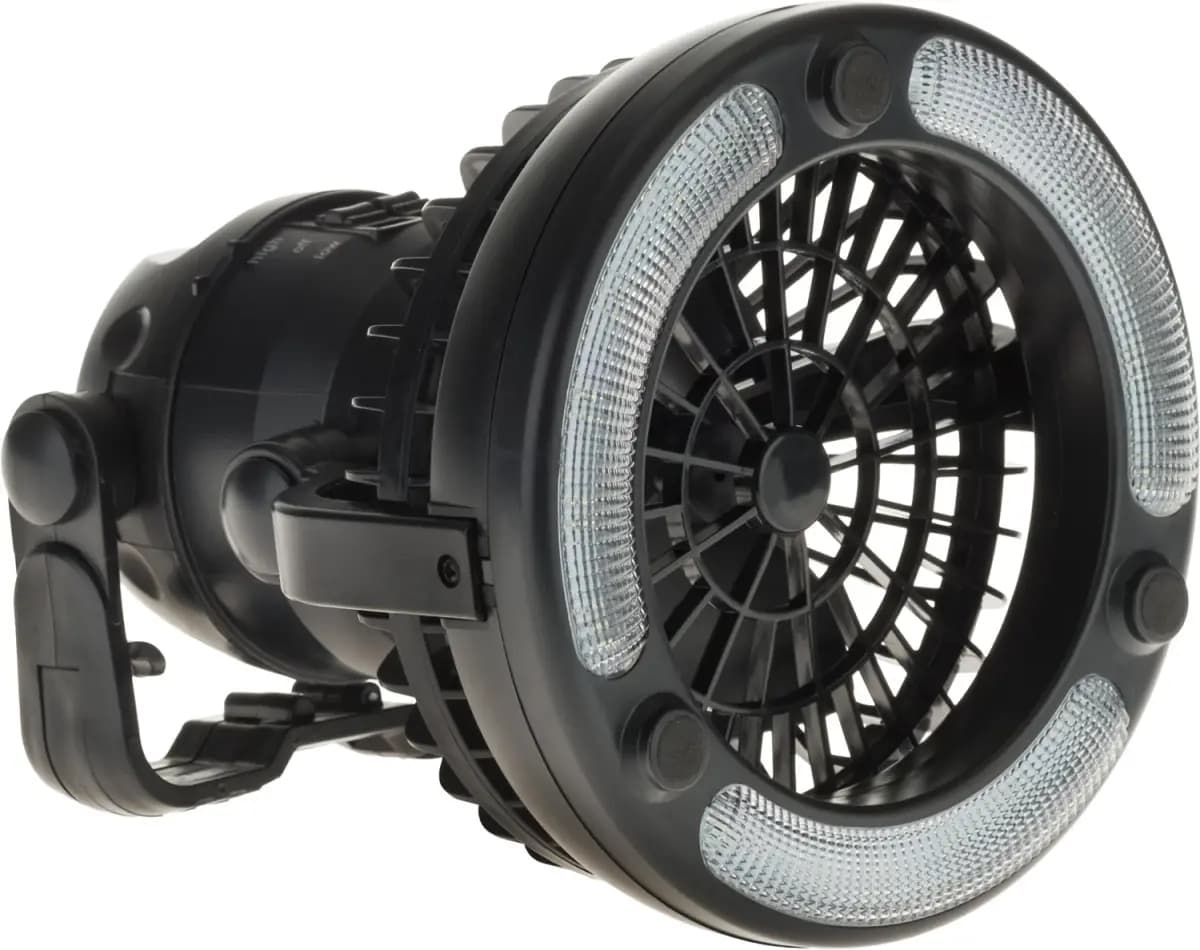 Stansport Stansport 18-LED Camping Lantern with Fan [Yes, 2, Camping Accessories]