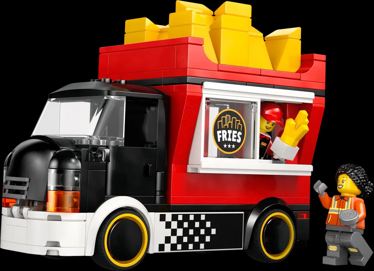 LEGO Fries Food Truck 60488 [216 pieces, ages 5+, City]