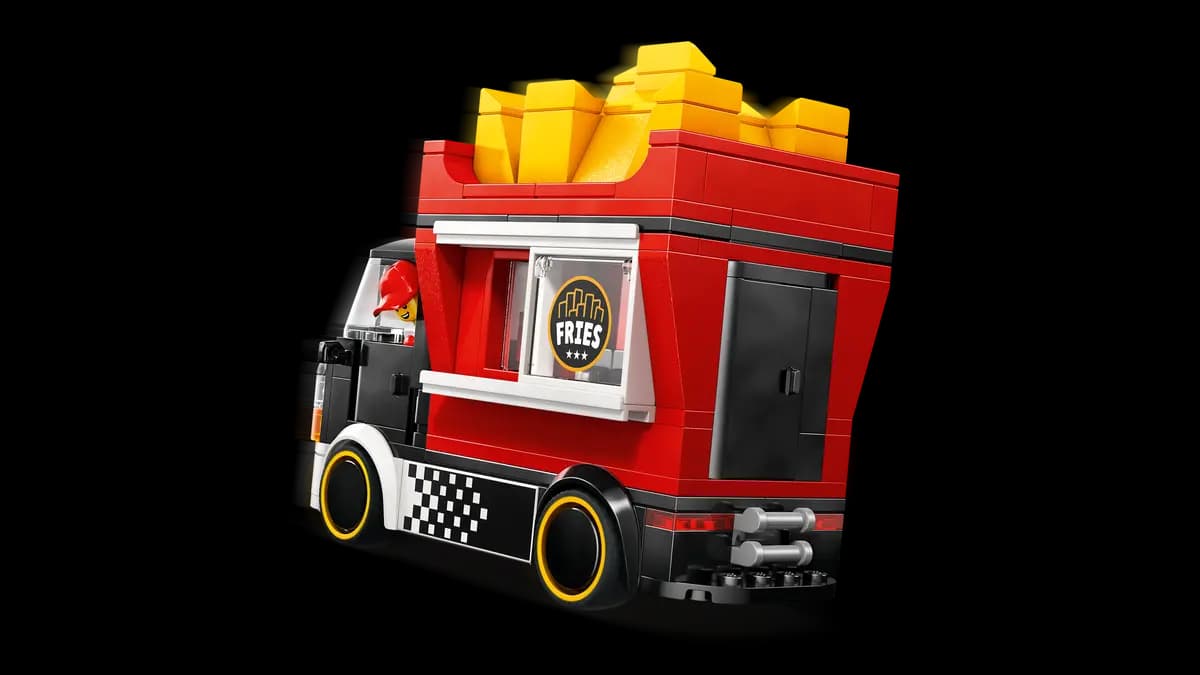 LEGO Fries Food Truck 60488 [216 pieces, ages 5+, City]
